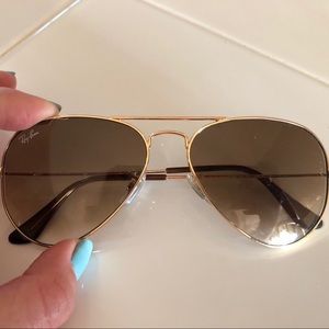 55mm Ray-Ban aviators